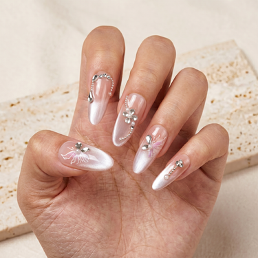 Butterfly Pink Gold Gradient