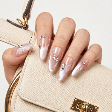 Butterfly Pink Gold Gradient